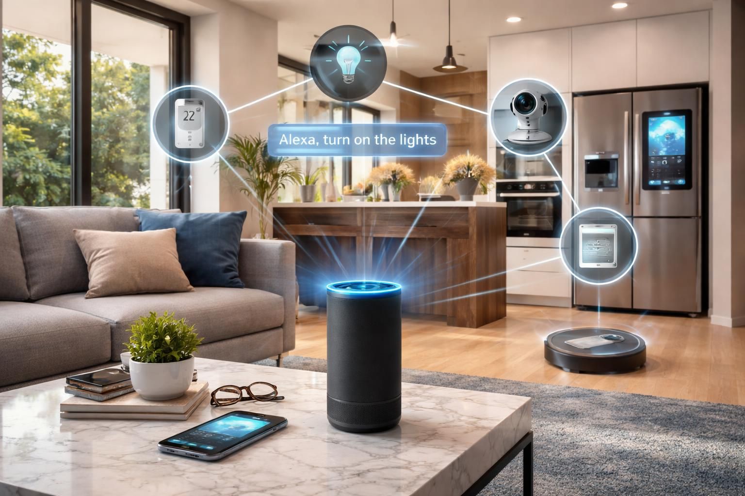 découvrez comment l'intelligence artificielle révolutionne votre maison en la rendant plus intelligente, connectée et adaptée à vos besoins quotidiens.