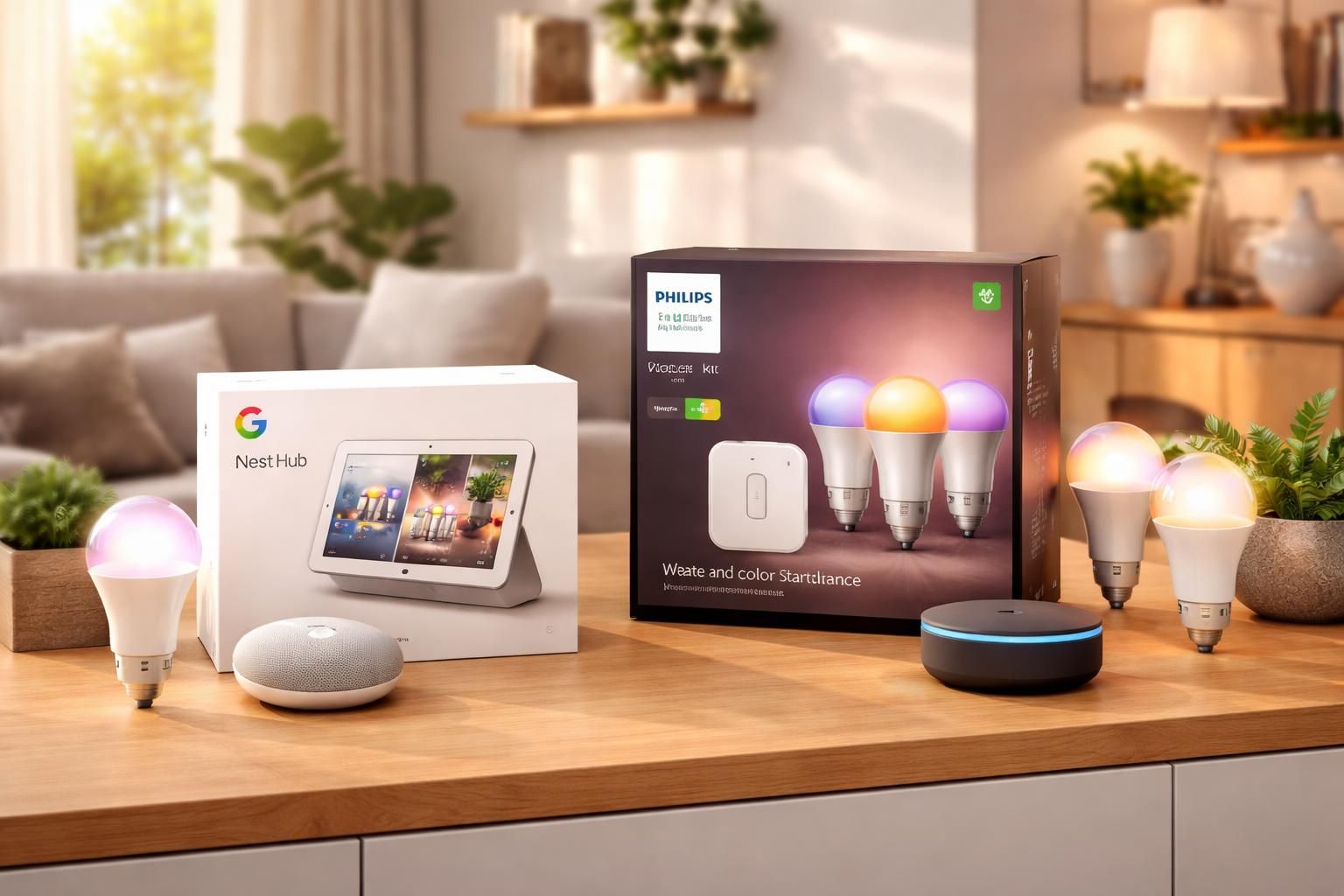découvrez notre comparaison 2026 entre google nest et philips hue, deux box domotiques compatibles matter, pour choisir la solution idéale pour votre maison connectée.