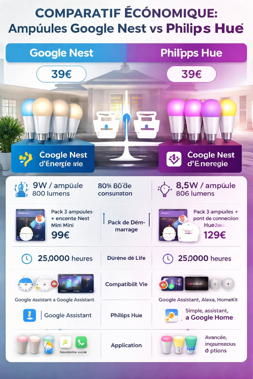 découvrez notre comparaison 2026 entre google nest et philips hue pour choisir la box domotique compatible matter idéale, alliant innovation, simplicité et contrôle intelligent de votre maison.