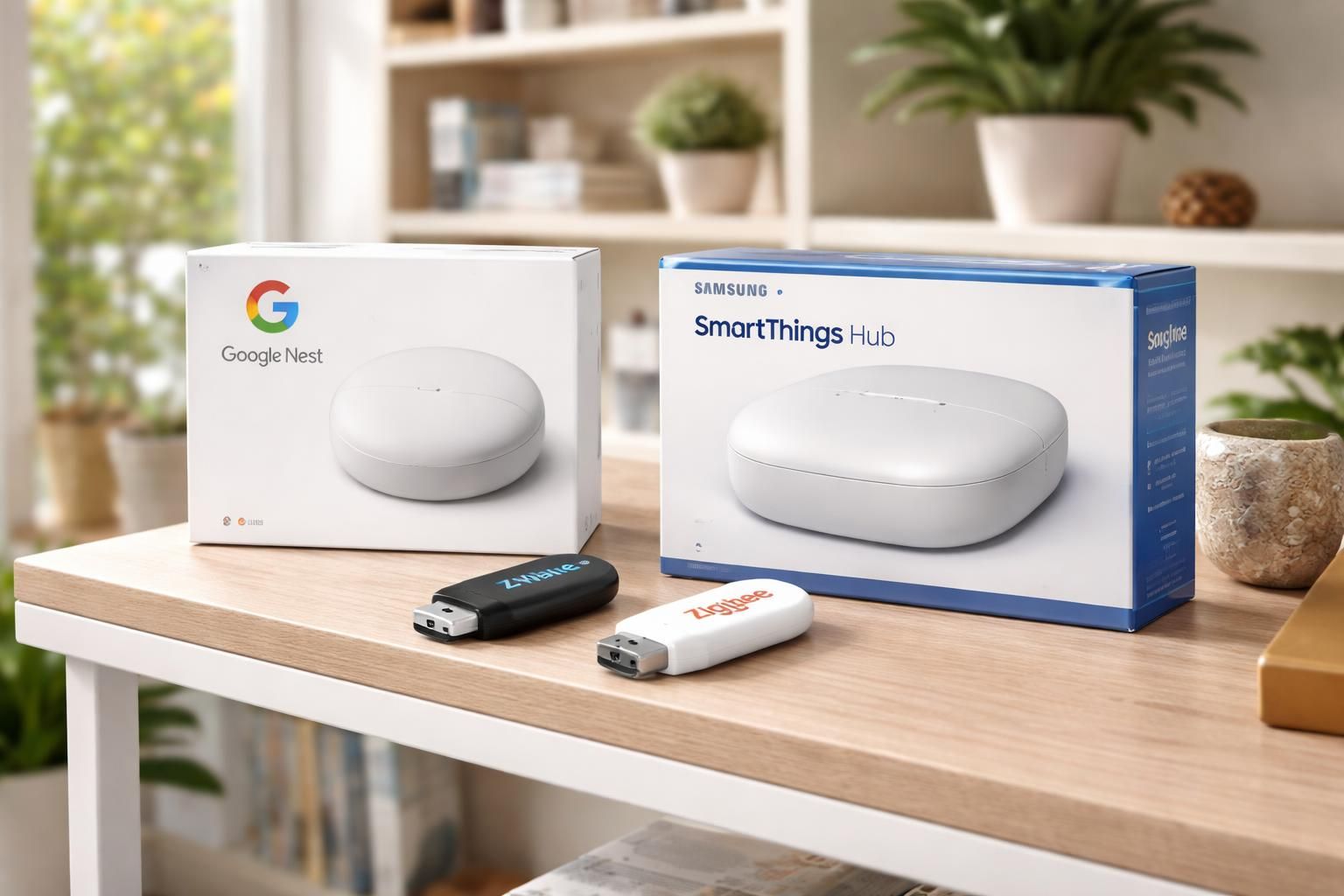 découvrez notre comparatif 2026 entre google nest et samsung smartthings, les meilleures box domotiques pour une maison connectée intelligente et facile à gérer.