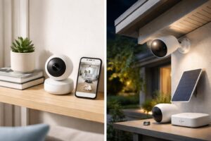 découvrez notre comparaison complète des caméras de surveillance connectées nest et arlo en 2026 pour choisir la solution la mieux adaptée à vos besoins de sécurité.