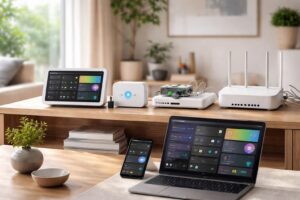 découvrez notre comparaison complète entre google nest et philips hue, les meilleurs hubs domotiques compatibles matter, pour choisir la solution idéale en 2026 pour votre maison connectée.