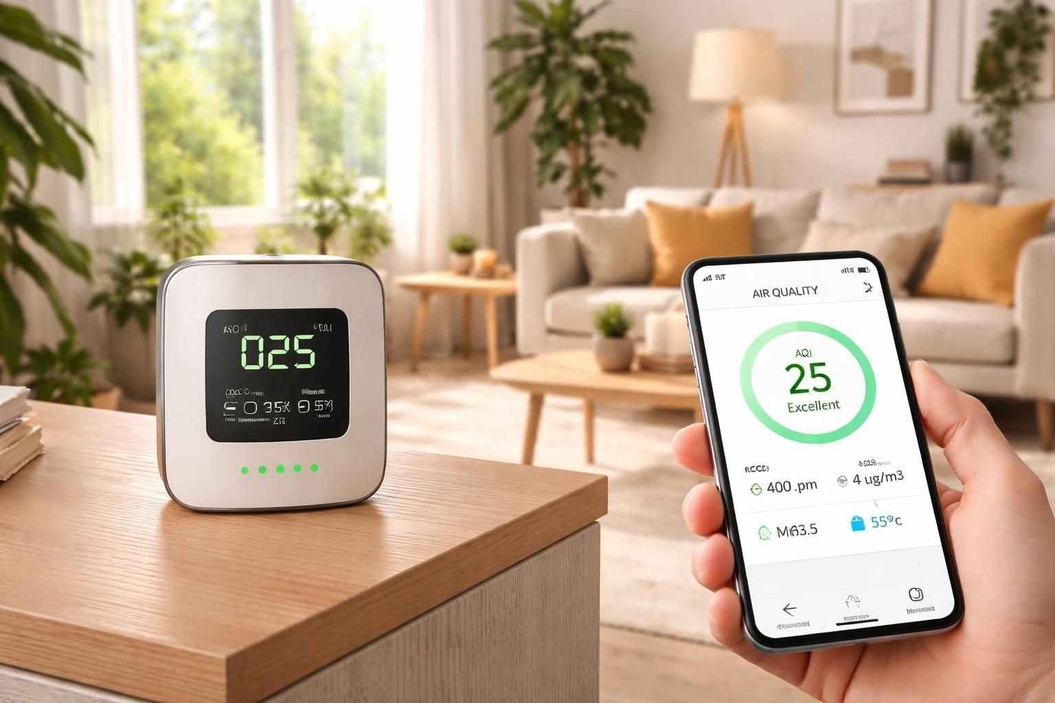 découvrez comment un capteur cov connecté peut optimiser la qualité de l'air intérieur de votre maison pour un environnement plus sain et confortable.