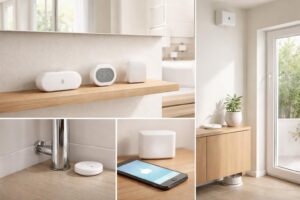 découvrez comment choisir le capteur d'humidité connecté idéal pour votre salle de bain afin d'assurer un contrôle optimal de l'humidité et prévenir les problèmes liés à l'humidité.