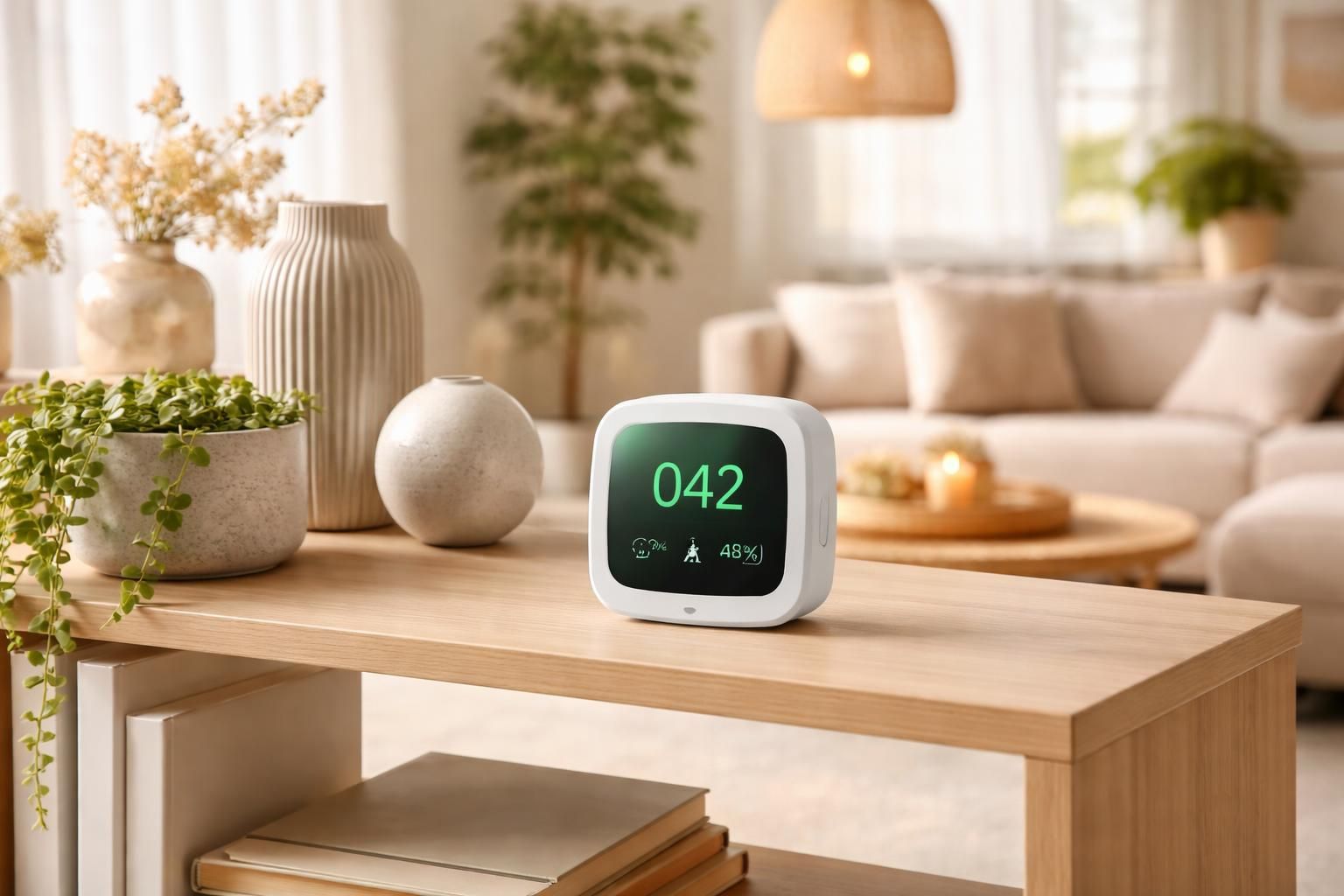 découvrez comment un capteur de qualité de l'air intérieur connecté peut optimiser votre bien-être quotidien en surveillant et améliorant la qualité de l'air de votre maison.