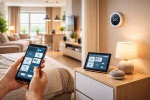découvrez notre guide complet sur la domotique chambre et apprenez à automatiser votre espace de sommeil pour plus de confort, sécurité et économies d'énergie.