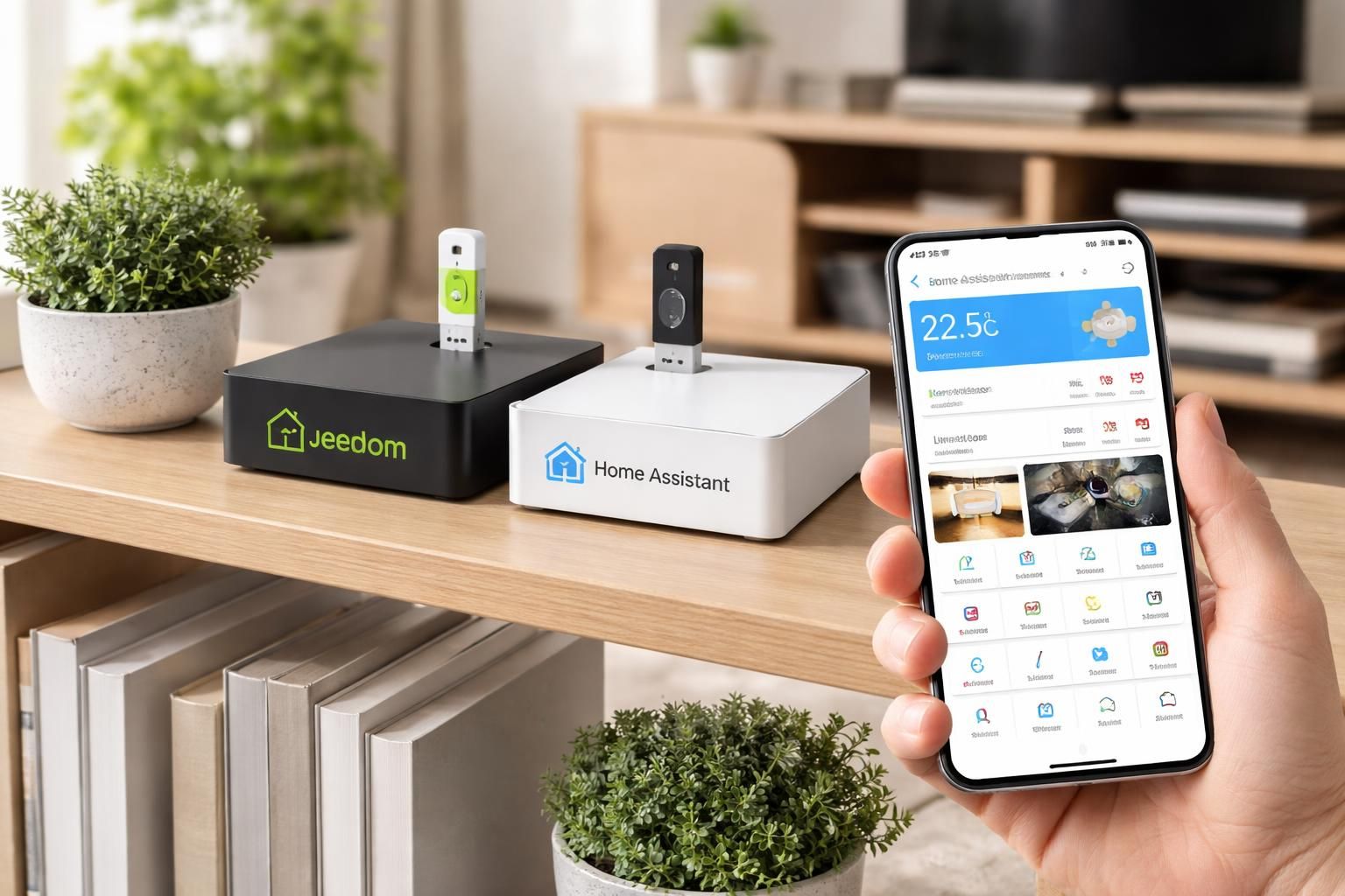 comparez jeedom et home assistant en 2026 pour choisir la solution domotique autonome idéale, avec leurs fonctionnalités, avantages et inconvénients.