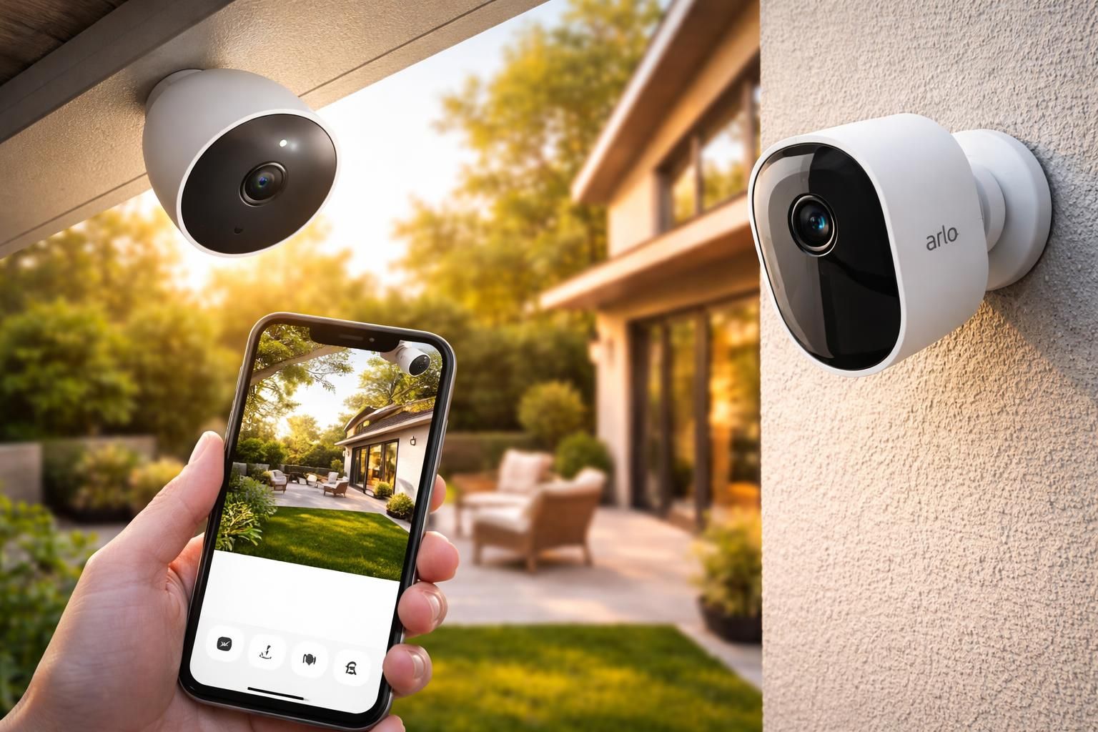 découvrez notre comparaison complète entre nest et arlo pour choisir la meilleure caméra connectée sans fil à batterie en 2026. analyse des fonctionnalités, autonomie, qualité vidéo et prix pour un achat éclairé.
