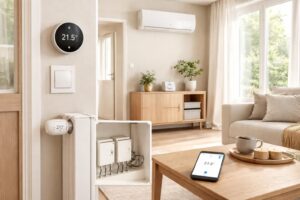 découvrez notre guide complet sur le thermostat connecté pour chauffage électrique et apprenez à optimiser votre confort tout en réalisant des économies d'énergie.