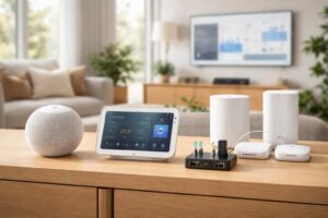 découvrez notre comparaison complète entre l'apple homepod mini et le google nest hub pour choisir le meilleur hub domotique en 2026. fonctionnalités, design, compatibilité et prix analysés.
