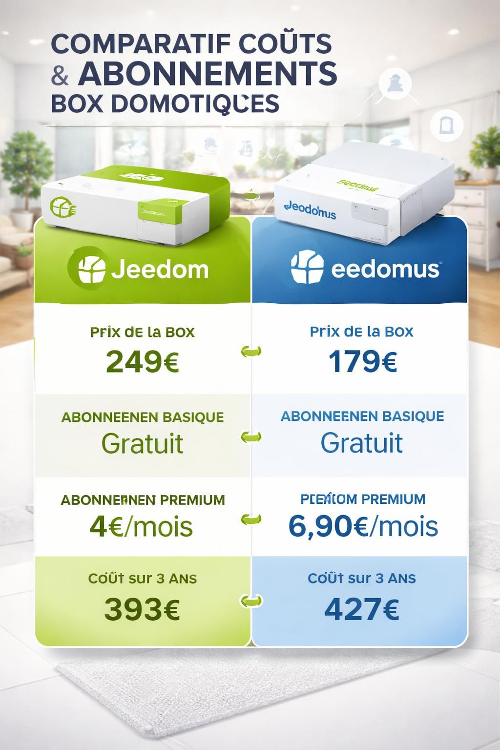 découvrez notre comparaison 2026 entre eedomus et jeedom pour choisir le meilleur système domotique adapté à votre maison connectée. avantages, fonctionnalités et conseils pratiques pour une maison intelligente optimale.