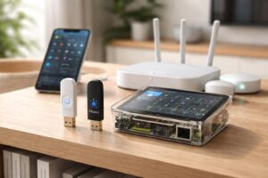 découvrez notre comparaison complète entre les clés z-wave aeotec et fibaro pour home assistant en 2026, afin de choisir la solution la plus adaptée à vos besoins domotiques.
