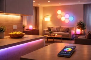 découvrez notre guide complet sur le ruban led connecté, apprenez son fonctionnement, ses avantages et comment l'utiliser pour illuminer et décorer vos espaces avec modernité.