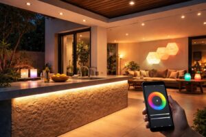 découvrez notre guide complet pour choisir et installer un ruban led extérieur connecté et étanche, alliant performance, durabilité et facilité d'utilisation pour illuminer vos espaces extérieurs.