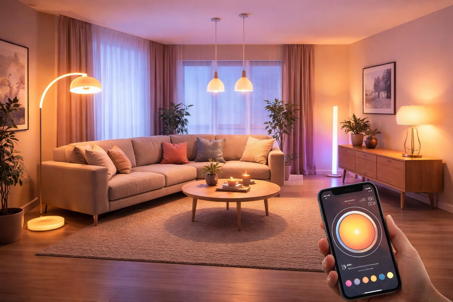 découvrez notre guide complet pour choisir la lampe connectée design idéale pour votre salon et apprenez à l'intégrer harmonieusement à votre décoration.