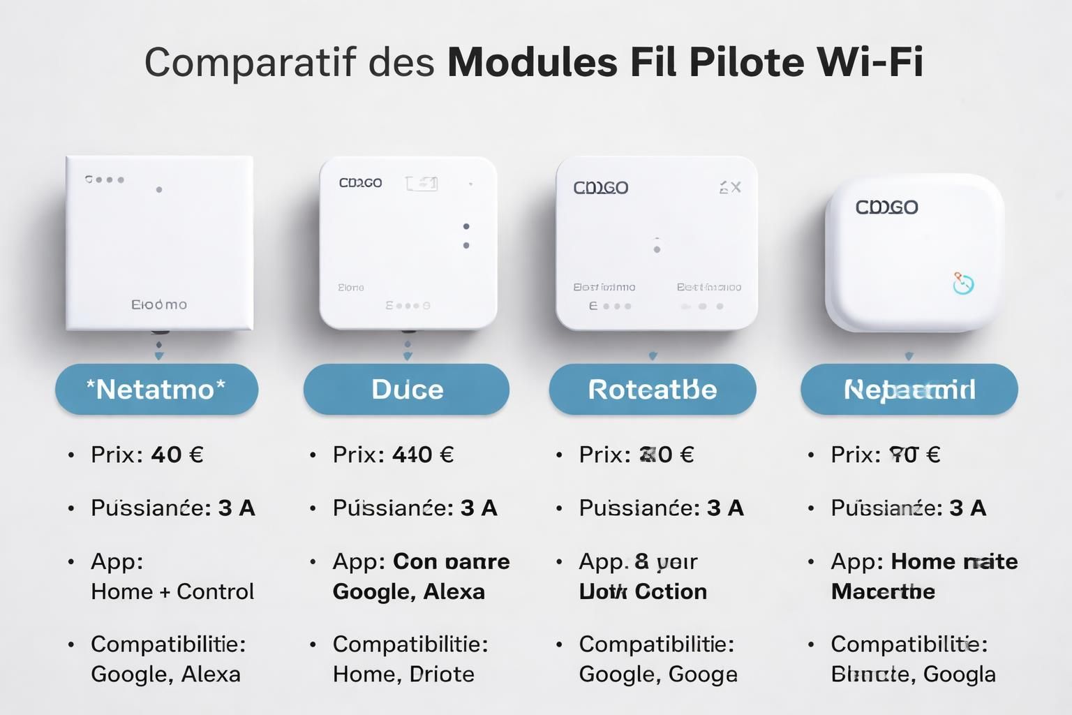 découvrez notre guide complet et comparatif des modules fil pilote wi-fi pour choisir l'appareil le mieux adapté à vos besoins de chauffage connecté.