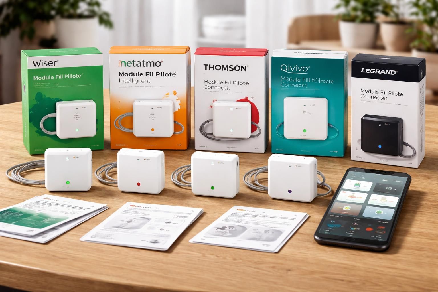 découvrez notre comparatif complet des modules fil pilote connectés pour choisir la meilleure installation domotique adaptée à vos besoins et optimiser le contrôle de votre chauffage.